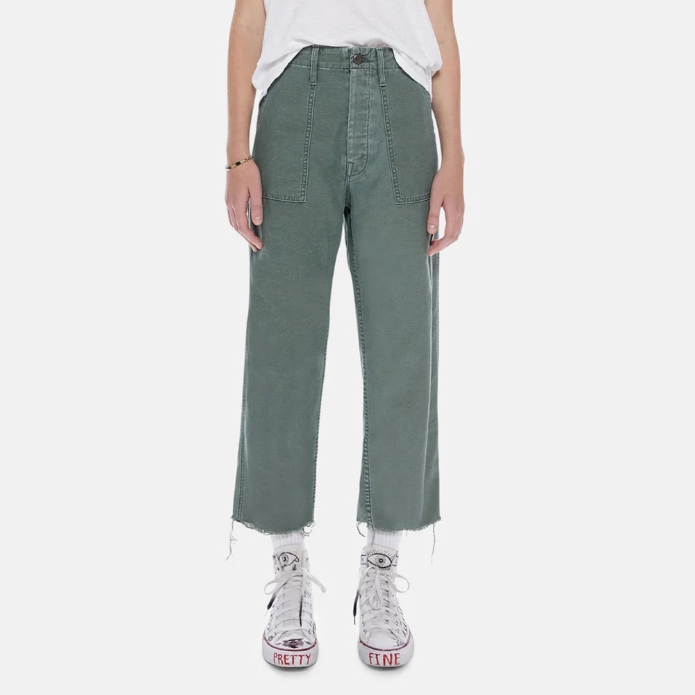 MOTHER Patch Pocket Private Ankle Roger That
